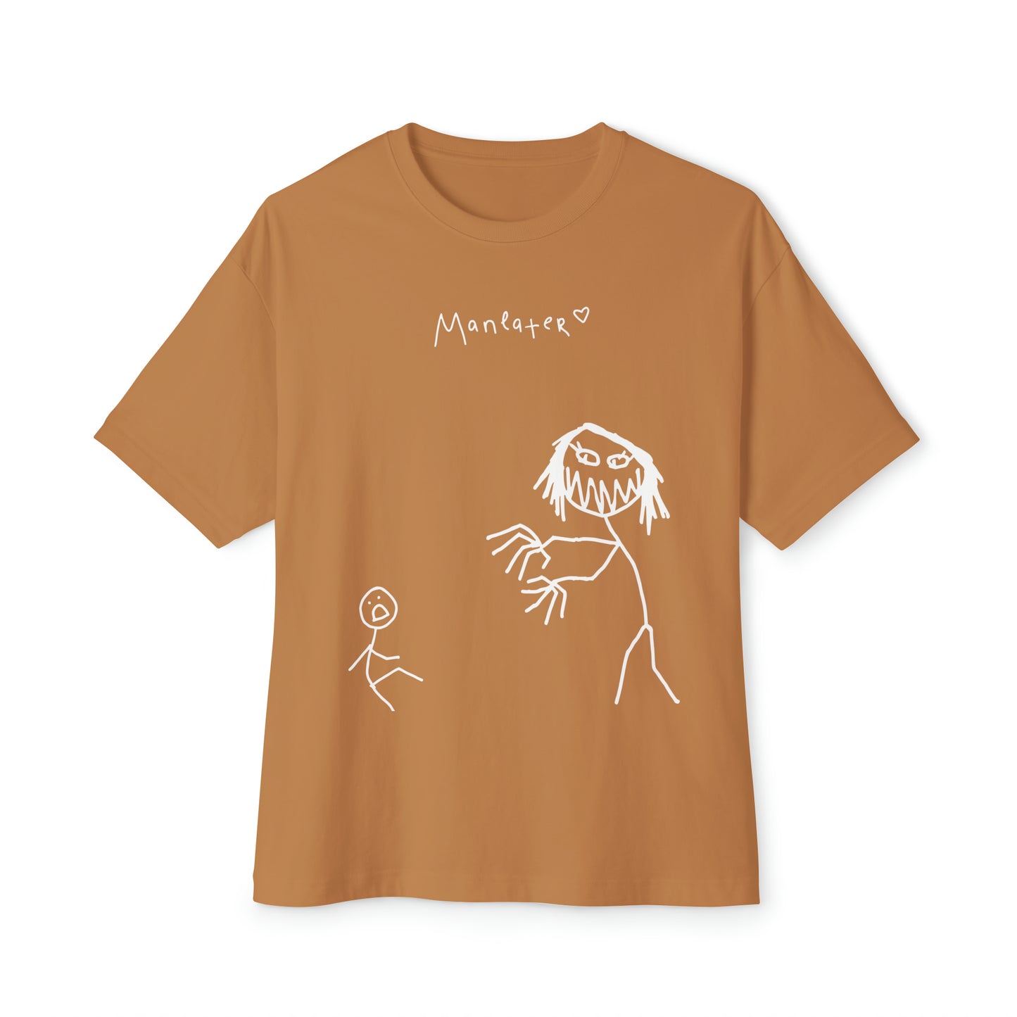 maneater oversized limited edition doodol tee